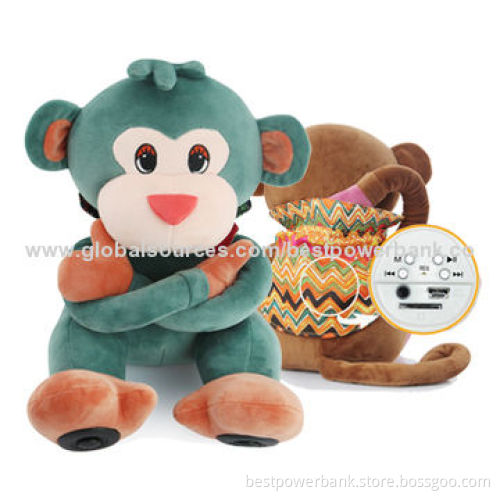 High-end Cartoon Saliva Monkey Style Multi-functional Bluetooth Speaker with 3W*2 Power